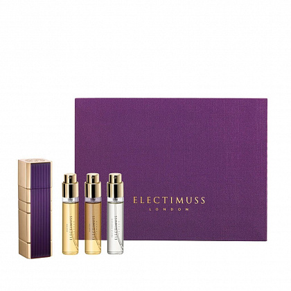 Electimuss Mixed Travel Set "Stellar" (Aquila Absolute, Amber Aquilaria, Auster) 3x10ml + кофр 