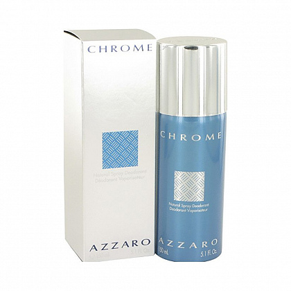 Loris Azzaro Chrome Дезодорант-спрей, 150 мл 