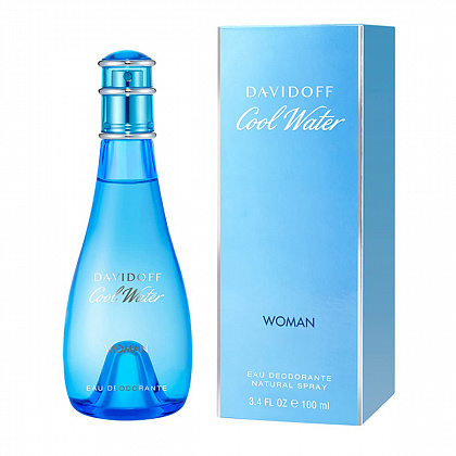 Davidoff Cool Water Woman Дезодорант-спрей, 100 мл 